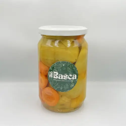 Turšija- Paprika, paradajz, karfiol (720 g)