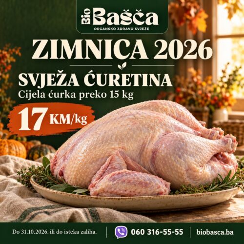 Akcija - Ćurka cijela (15-20kg)